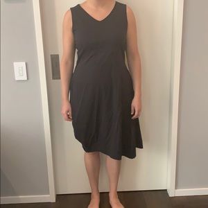 Porto black tank dress